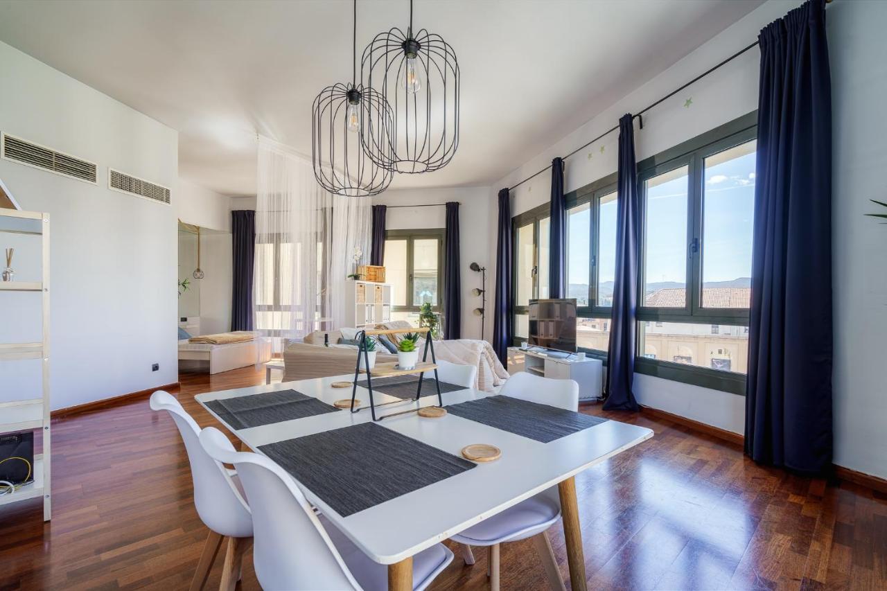 Апартаменты Espectacular Loft En Centrico Edificio Singular Манреса Экстерьер фото